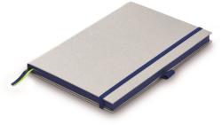 Lamy notesz A6, 192lap, keményfedelű, ezüst, kék szélű lapok (4034268)