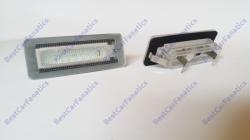 Mercedes Benz Smart Fortwo W451 fehér SMD LED rendszámtábla világítás