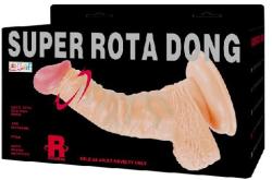 Baile Vibrator cu Ventuza Super Rota Dong Vibrator