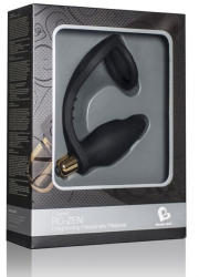 Rocks-Off Butt Plug Vibrator cu Inel Ro-Zen Black