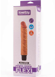 Lovetoy Vibrator Realistic Real Feel Flexi 23 cm Vibrator