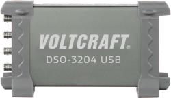 VOLTCRAFT Osciloscop USB cu analizor de spectru 200 MHz 4 canale 250 MSa/s 16 kpts 8 biţi Voltcraft DSO-3204