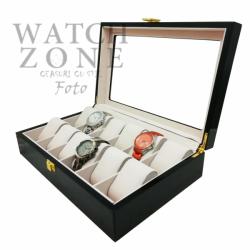 WatchBox Casetă din lemn pentru 12 ceasuri - Chester (WZ1180-12)