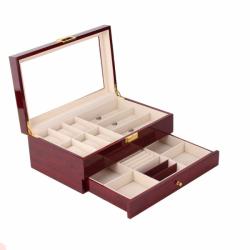 Cutie depozitare ceasuri, ochelari și bijuterii LEMN (H60-1)