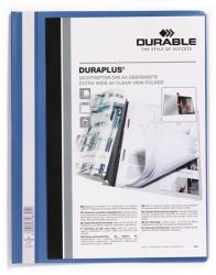 DURABLE Gyorsfűzõ, A4, széles, panorámás, DURABLE "DURAPLUS®", kék (DB257906) - tutitinta