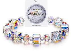 Luna Collection Bratara cu Swarovski® Crystals, cutie cu LED