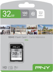 PNY Elite SDHC 32GB UHS-I P-SD32GU1100EL-GE