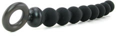 Prime Stoys S&M Black Silicone Anal Beads Dildo
