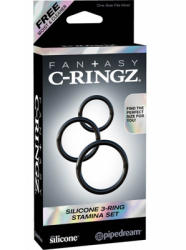Prime Stoys Fcr - Silicone 3-ring Stamina Set