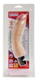 Sex Links Vibrator Flexibil Pleasure Dong, 21, 5 cm Vibrator
