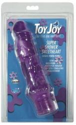 Sex Links Vibrator Toy Joy Waterproof Super Shower SweetHeart, 19 cm