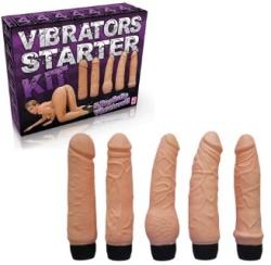 Sex Links Set Vibrators Starter, 5 vibratoare diferite ca dimensiune si ca forma pentru a va oferi placer