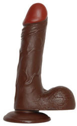 Prime Stoys Dildo Realistic REAL RAPTURE BROWN, diverse marimi Dildo