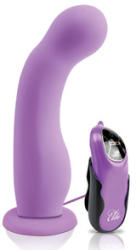 Prime Stoys Fetish Fantasy Elite Vibrating 7'' Dildo Purple Dildo