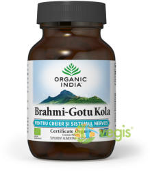 Organic India Brahmi Gotu Kola Ecologic/Bio 60cps vegetale