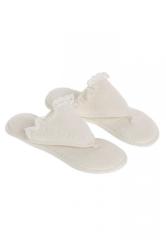 Soft Cotton LUNA női papucs 26 cm (36/38 szám) Vaj szín / Ecru