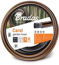 Bradas 1/2" 50 m locsolótömlő CARAT fekete erősített (WFC1250)