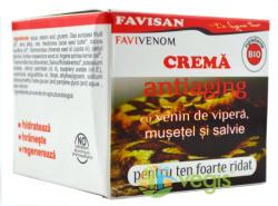 FAVISAN Crema Antiaging Favivenom cu Venin de Vipera, Musetel si Salvie 50ml