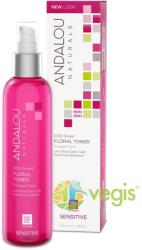 Andalou Naturals Sensitive Lotiune Tonica Revitalizanta pentru Ten Sensibil sau Deshidratat 1000 Roses 178ml