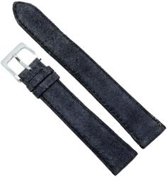Fleurus Curea Ceas „Suede Urban Grey - Piele Întoarsă Veritabilă (12mm - 20mm) (C2992)