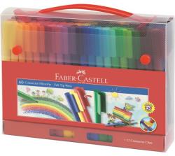 Faber-Castell Carioca 60 culori in cutie cadou Connector FABER-CASTELL (3638)