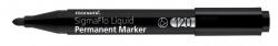 Monami Marker permanent negru SigmaFlo 120, varf rotund 2 mm MONAMI (2500)