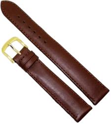 Fleurus Curea de Ceas din Piele de Struț - Made in France - Fleurus - 12/10 mm - Cataramă Aurie - Grosime 3 mm (WZ2997)