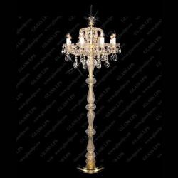 Glass LPS Lampadar Maria Theresa cristal Bohemia S44 002/08/1 (S44 002/08/1)