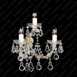 Glass LPS Aplica Maria Theresa cristal Bohemia N24 001/03/2 (N24 001/03/2, mix)