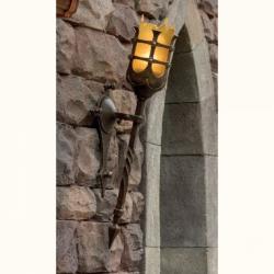 ROBERS Aplica/ Torta din fier forjat iluminat exterior in stil gotic WL 3478-A (WL 3478-A)