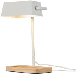 IT'S ABOUT ROMI Lampa de birou din metal cu baza din lemn CAMBRIDGE alb CAMBRIDGE/T/W (CAMBRIDGE/T/W)
