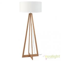 IT'S ABOUT ROMI Lampadar realizat din materiale naturale, durabile si ecologice, EVEREST/F alb (EVEREST/F/6030/W)