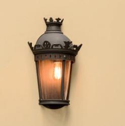 ROBERS Aplica 1/2 iluminat exterior din fier forjat design clasic in stil Empire, (WL 3550)
