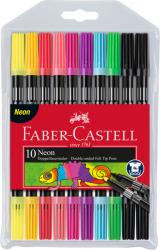 Faber-Castell Carioca 10 culori neon 2 capete FABER-CASTELL (7904)