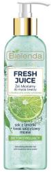 Bielenda Gel de curățare pentru față - Bielenda Fresh Juice Detox Lime 190 g