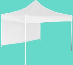 Expodom Gyorsan összecsukható sátor 3x3 m - alumínium, Fehér, 1 oldalfal