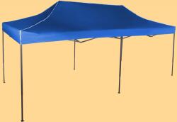 Expodom Gyorsan összecsukható sátor 3x6m - acél, Kék, Oldalfalak nélkül