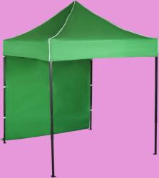 Expodom Gyorsan összecsukható sátor 2x2m - acél, Zöld, 1 oldalfal