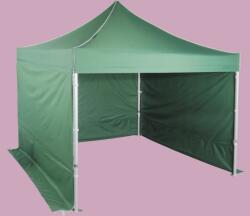 Expodom Gyorsan összecsukható sátor 3x3m - profi hexagonális alumínium, Zöld