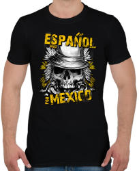 printfashion Espanol for Mexico - Férfi póló - Fekete (1574551)