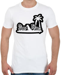 printfashion supdog++ - Férfi póló - Fehér (1587920)