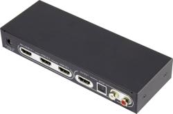 SpeaKa Switch HDMI cu 3 porturi şi telecomandă, SpeaKa