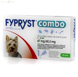 FYPRYST Combo kutyáknak 2-10 kg 10x0,67 ml