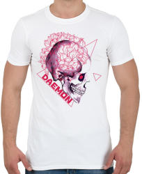 printfashion Démon - Férfi póló - Fehér (1603009)