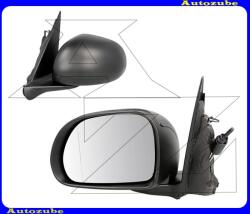FIAT 500L 2012.03-2017.05 Visszapillantó tükör bal, manuális, aszférikus tükörlappal, fekete borítással MFT197-L