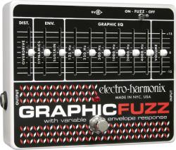 Electro-Harmonix Graphic Fuzz EQ, torzító, sustainer gitárpedál