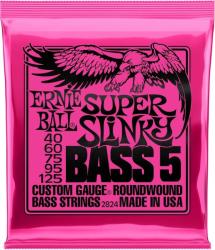 Ernie Ball 2824 Nickel Wound Super Slinky 5 Húr 40-125 - hangszeraruhaz