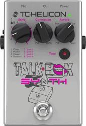 TC Helicon Talkbox Synth ének vocoder és gitár talkbox effekt