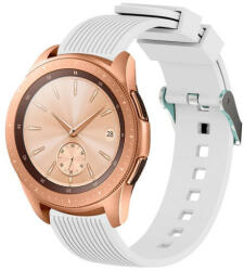 iUni Curea ceas Smartwatch Samsung Galaxy Watch 4, Watch 4 Classic, Gear S2, iUni 20 mm Silicon Sport White (513220)