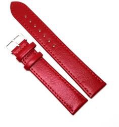  Curea Ceas „Scarlet Comfort XL 4XL9 - Piele Naturală Hipoalergenică, Roșu (12mm - 26mm) (C3062 A-4XL9)